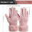 Plush Winter Gloves with Touchscreen Tips and Sherpa Lining 2