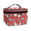 Makeup Bag Portable Cosmetic Organizer with Brush Protectors 2