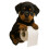 3D Printed Dog Toilet Paper Holder Wall-Mounted 2