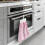 Cherry Blossom Dish Towels Breathable 3-Pack with Hanging 4
