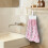 Cherry Blossom Dish Towels Breathable 3-Pack with Hanging 3