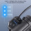 Rechargeable LED Paint Gun Light, 450LM, 3 Modes 6