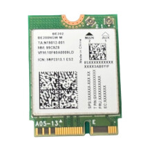 WiFi 7 for BE202 M.2 Network Card 5.4 2400Mbps Tri-Band 2.4G/5G/6GHz High-Speed Wireless Network Adapter