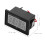 Golf Cart Display Voltage Meter Electric Ammeter Voltmeter Battery Black 2