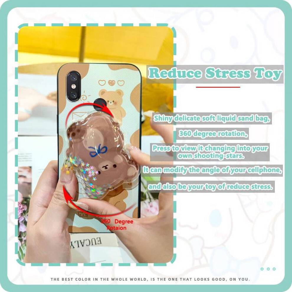 Xiaomi Mi 8 Phone Case Â Soft Tpu Quicksand Glitter, Lens 971050805665