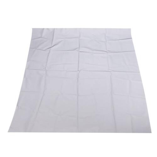 Silver Reflective Fabric Sew-On Cloth 100cm 1