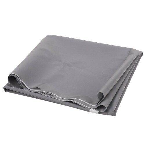 Silver Reflective Fabric Sew-On Cloth 100cm 2