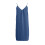 Women's backless V-neck spaghetti strap maxi dress blue 4