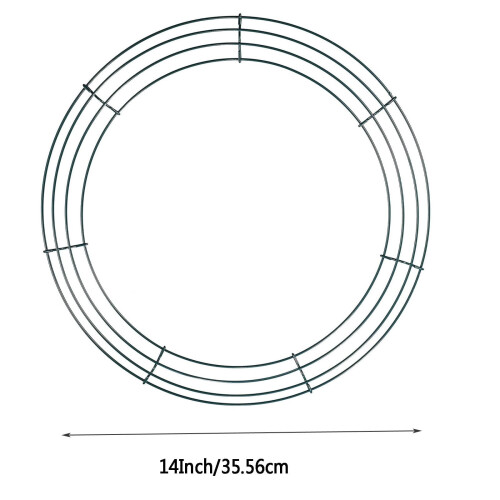Wire Wreath Frame Metal Round 48 Inch 4 2 1 Pack 2