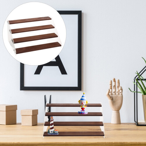 Action Figure Shelf with Ladder Design 1 Set 2