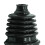 CV Boot with 4 Clamps Wear Resistant Easy Installation Auto Black 6