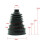 CV Boot with 4 Clamps Wear Resistant Easy Installation Auto Black 7