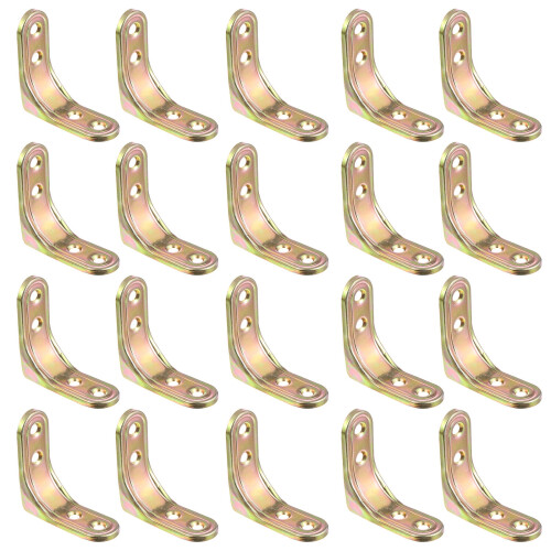 Shelf Support Angle Brackets Corner Braces 20 pcs 1