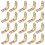 Shelf Support Angle Brackets Corner Braces 20 pcs 4