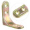 Shelf Support Angle Brackets Corner Braces 20 pcs 6