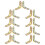Shelf Support Angle Brackets Corner Braces 20 pcs 7