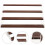 Action Figure Shelf with Ladder Design 1 Set 6