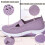 Willtoo Women's Orthopedic Walking Shoes White 5