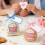Valentine's Day Popcorn Gift Tags Kit 48-Pack with OPP Bags 4