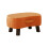 Curved Foot Stool with Handle and Padded Seat 2