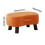 Curved Foot Stool with Handle and Padded Seat 3