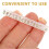 Unbranded string display stand with name labels 10 pcs 6