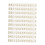 unbranded 10 Strings Price with Base Display Counter Stand Name Labels 5