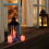 3-Piece Remote-Controlled Flameless LED Candles with String Lights 7