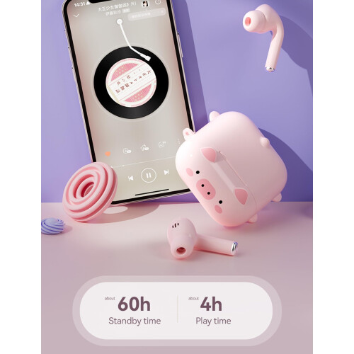 Wireless Earbuds for Kids Bluetooth 5.3 25H Playtime IPX5 1