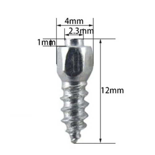Tire Studs Carbide Screw 12mm 100PCS 2