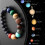 Planet-Themed Beaded Bracelet Making Kit with 6 Natural 2