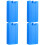 Blue Plastic Ice Packs Reusable 4 pcs 2
