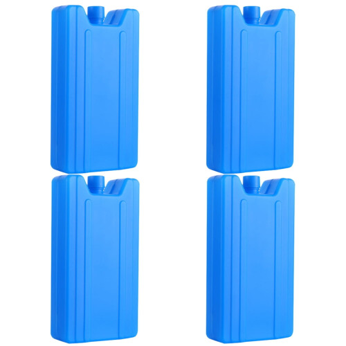 Blue Plastic Ice Packs Reusable 4 pcs 1
