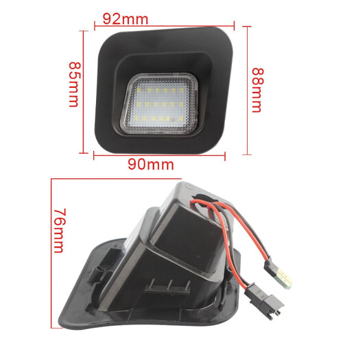 LED License Plate Lights for Dodge RAM 1500/2500/3500 1