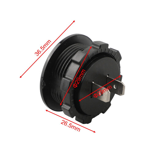 DC Volt Meter with LED Display 12V 24V 2