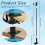 CPAP Hose Holder Adjustable Angle Portable Knot-Free 2