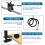 CPAP Hose Holder Adjustable Angle Portable Knot-Free 4
