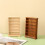 Wooden Library Ornament Bookshelf Model 6-Tier 6