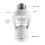 E27 Socket Converter with PIR Motion Sensor ABS LED Lamp 6
