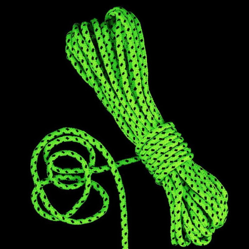 Glow-in-the-Dark Tent Rope 4mm 50m 2
