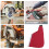 Woodworking Dust Collector Bag with Elbow Fitting 1 Set 4