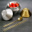 Decorative tray silver/gold finish steel fruit bowl 4