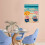 Beach Chairs Canvas Wall Art 12x16in 2