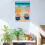 Beach Chairs Canvas Wall Art 12x16in 5