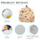 Maple Leaf Mushroom Teapot Cover Insulated 1pc 6
