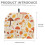 Maple Leaf Mushroom Teapot Cover Insulated 1pc 7
