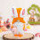 Easter Gnome Decor Fluffy Bunny Plush 15.7 inch 5