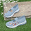 Willtoo Women's Orthopedic Mesh Sneakers Light Blue Size 4