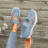 Willtoo Women's Orthopedic Mesh Sneakers Light Blue Size 5