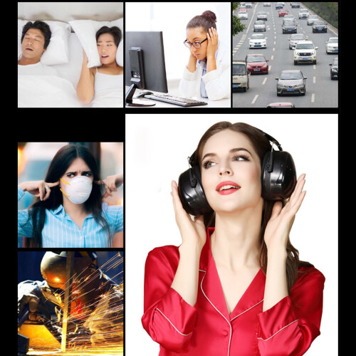 Ακουστικά με ακύρωση θορύβου 30dB NRR για ενήλικες 1